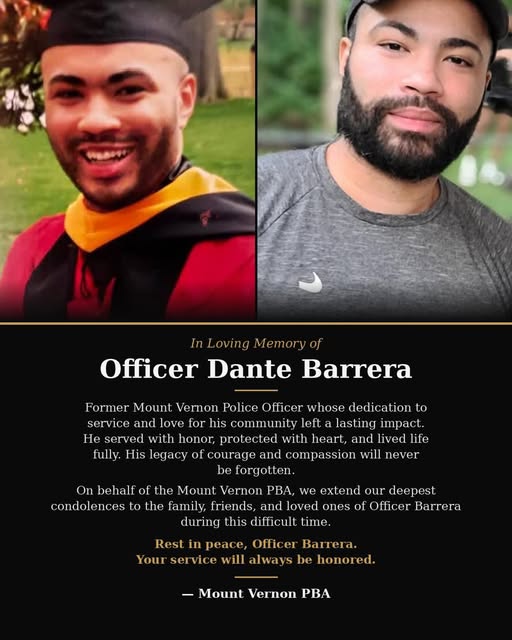 Dante Barrera Elmsford, NY Obituary-Death: Former Mount Vernon And Scarsdale Police Officer Has Passed Away